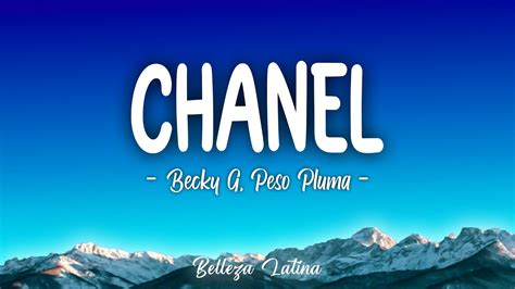 chanel letra